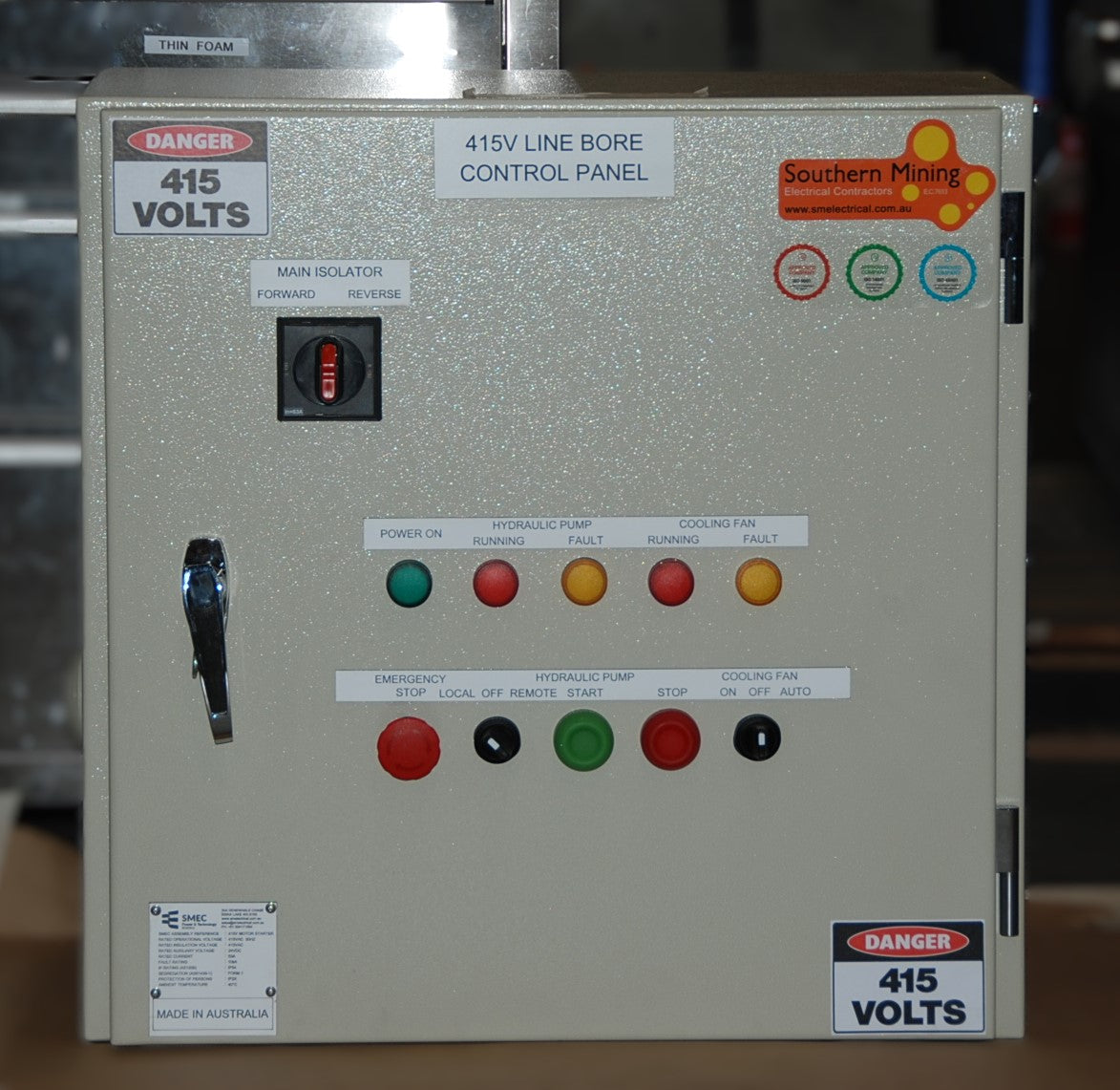 415V Line Bore Control (Custom Board)